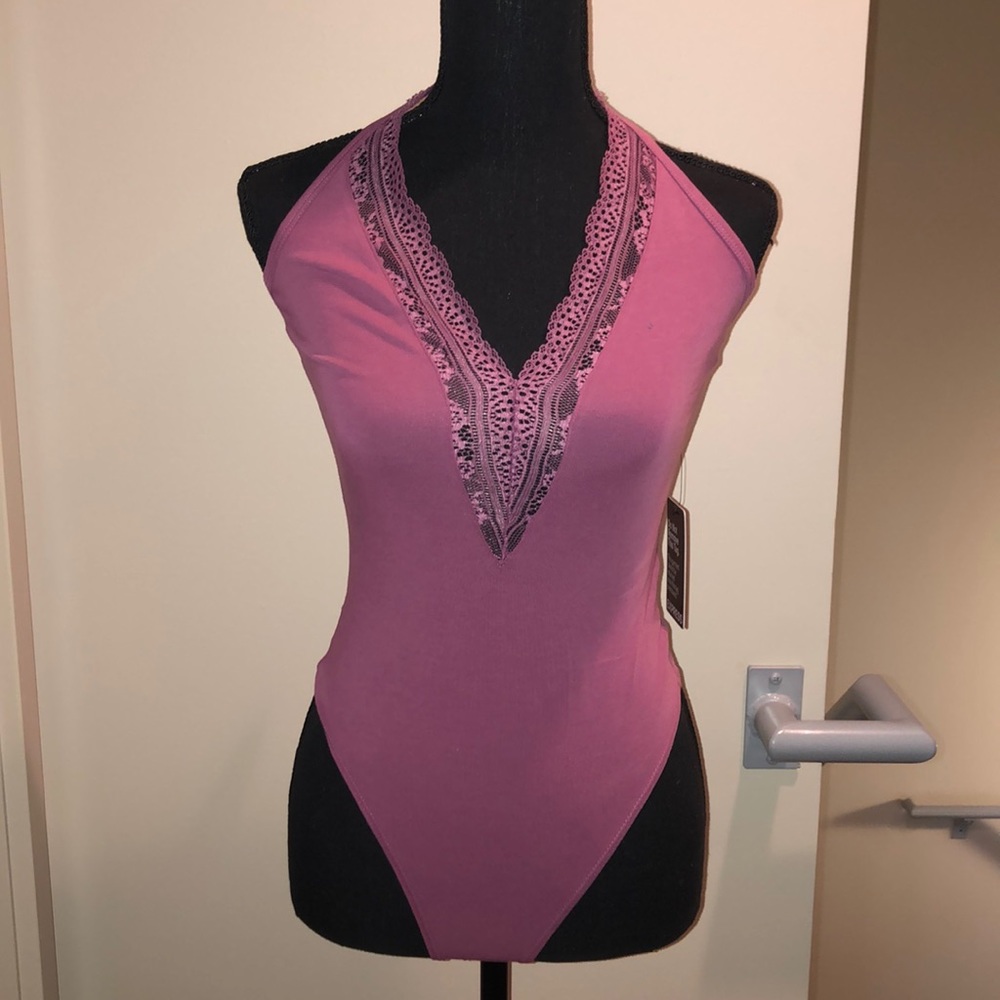 Deep-v Express body suit (brand new with tags)